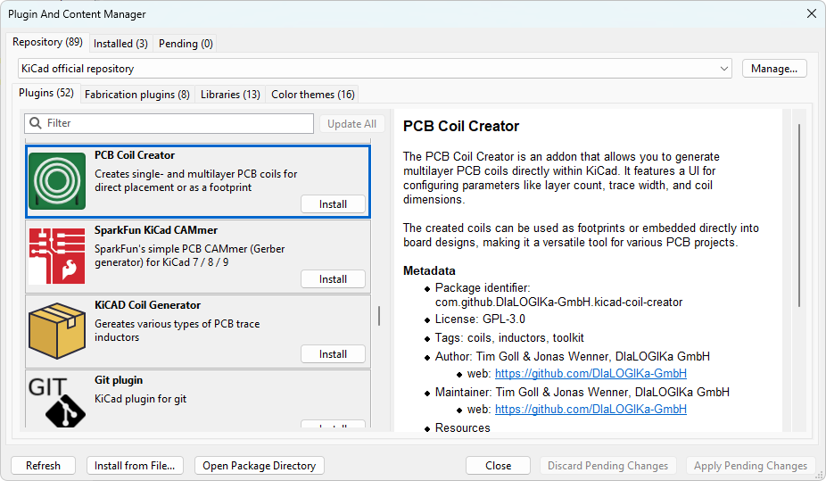 plugin and content manager